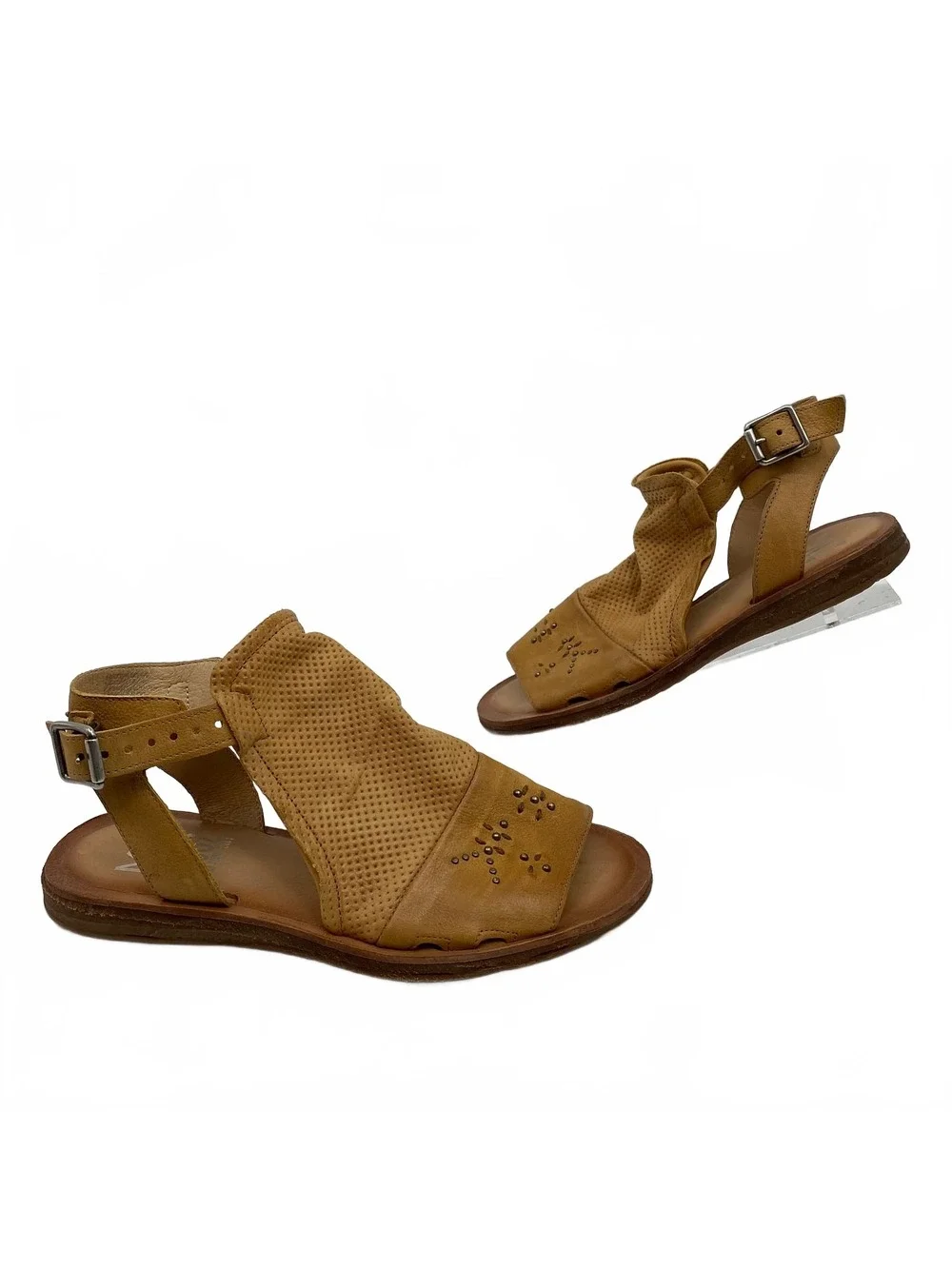 Miz Mooz Tan Leather Gladiator Sandals | Women’s EU39 (US 8.5)